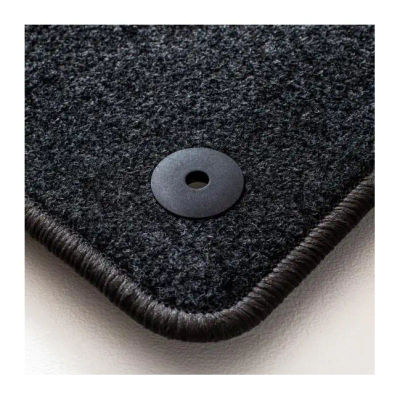 AAL.SL Alfombras de Moqueta, BMW E63 SERIE 6 COUPE (2003-2011), Color Negro, Calidad Standard, REF: BW0013S5N
