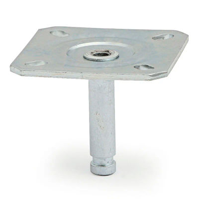 Gartenteile Placa Cuadrada 65x65/11 para Muebles - Resistente y Fácil Instalación