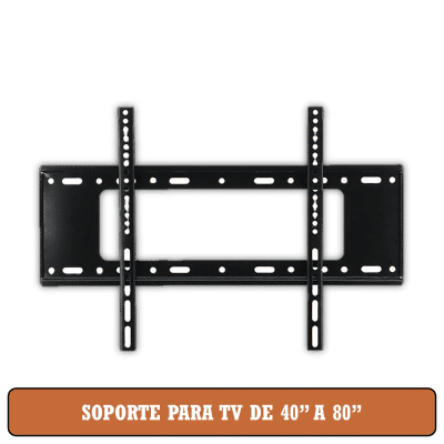 Soporte de Pared Lolek Para TV, Monitor, LED, LCD 24"-42" y 40" a 80"
