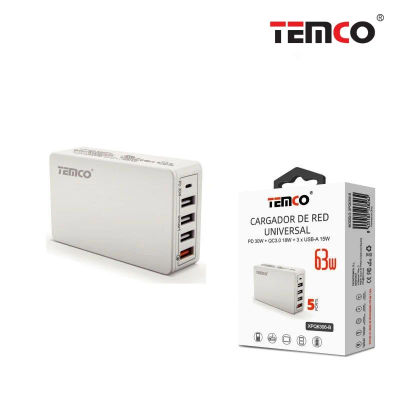 Cargador Universal 5 en 1 Blanco