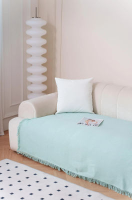 NEW & Almeritex 2000 Colcha Multiusos Sofa, Manta Foulard, Plaid para Cama, Cubresofa Cubrecama Menta