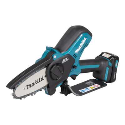 MAKITA UC100DWA - SIERRA DE CADENA DE MANO 12V 2.0AH CXT 100MM - BATERÍA Y CARGADOR INCLUIDOS