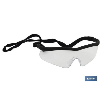 Cofan Gafas Protectoras de Seguridad Transparentes con Filtro UV