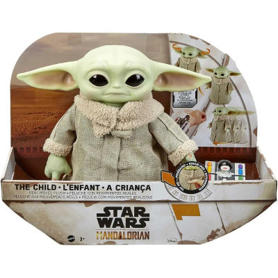 Peluche Baby Yoda Control Remoto The Mandalorian Star Wars 28Cm Mattel