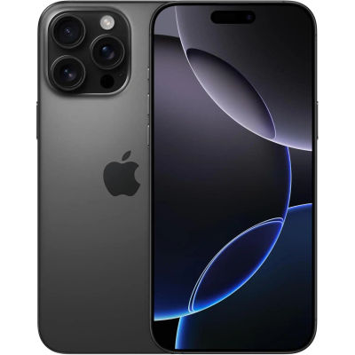 Apple iPhone 16 Pro MAX. Smartphone 5G con Control de Cámara, grabación en 4K a 120 f/s con Dolby Vision y un Gran Salto en autonomía. Compatible con los AirPods
