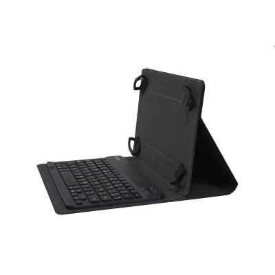 Nilox funda universal para tablet hasta 10.5" con teclado bluetooth - teclado extraible - cierre de solapa - color negro