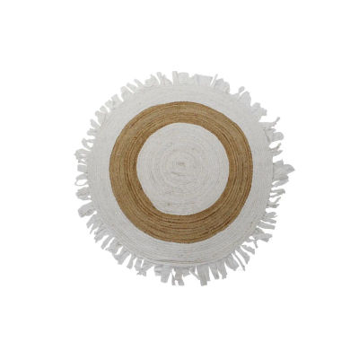 ALFOMBRA ALGODON JUTE 140X140X1 2100 GSM FLECOS TX187577