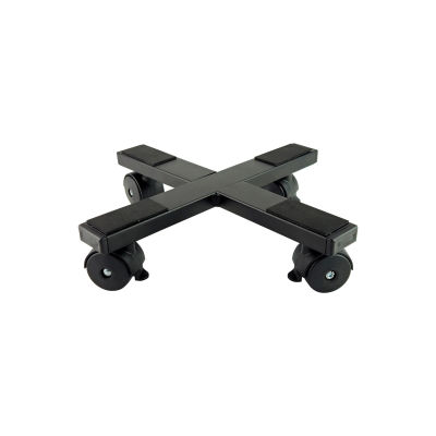 Carro para plantas de acero Tecnokit para interiores y exteriores, para macetas redondas y cuadradas, soporte para macetas de 30 cm y 40 cm con ruedas.