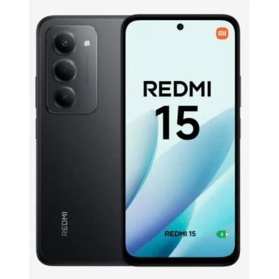 XIAOMI Redmi 15 4G 8+256GB Smartphone – Batería 7000mAh | Pantalla 6.9" FHD+ 120Hz | Snapdragon 685 | Cámara Dual 50MP | Carga Rápida 33W | Diseño Quad-Curve| Cargador no Incluido