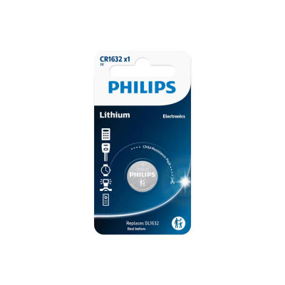 Pila Litio Cr1632 Philips 3vdc (blister 1 Pila) Cr1632-philips