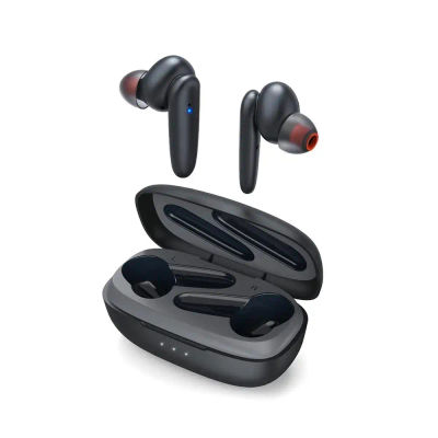 Hama Auriculares Inalámbricos Bluetooth TWS6,Control por voz, Sensor Táctil,Negro