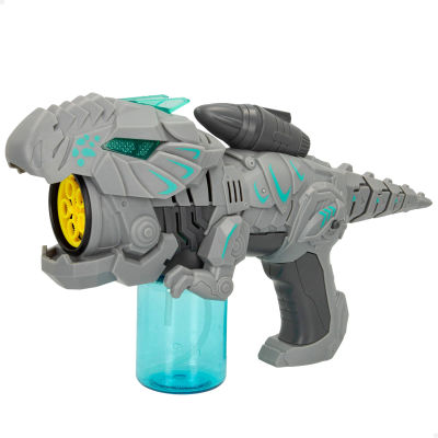 Color Baby - Juego de Espuma Burbujas de Dinosaurio Eléctrico Pompas con Recambio 130ml