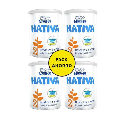 Nestlé Nativa 2 Leche de Continuación 800g para Bebés 6-12 Meses