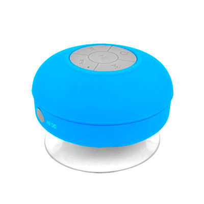 Mini Altavoz Inalámbrico con Bluetooth, BTS-06, Resistente al Agua, Caja de Sonido Ducha o Baño