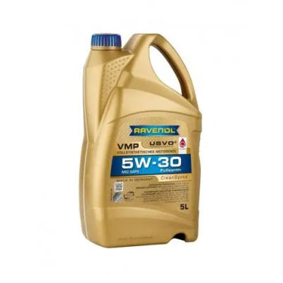 Ravenol - Aceite sintético VMP 5W30 API SN / ACEA C3 para alargar vida del filtro DPF y catalizador TWC, ahorro de combustible hasta 50.000 km, 5 litros