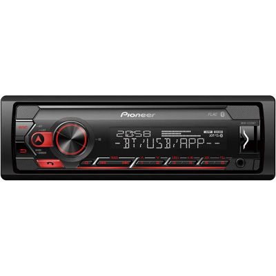 Pioneer MVH-S320BT Autoradio con micrófono para Bluetooth, Android, con entrada USB, AUX, Fácil Instalación