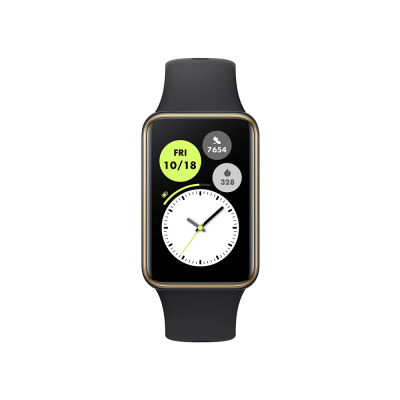relojes inteligentes smartwatch - HONOR Band 10, Negro Versión EU, Pulsera de actividad Diseño de bordes curvos | Salud matutina | 14 días de duración de la pila