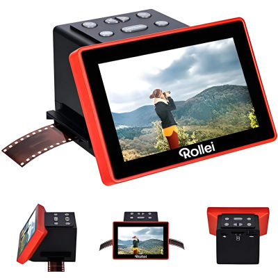 Rollei Escáner de Diapositivas DF-S 1300 SE | 13MP | Monitor TFT LCD 5"