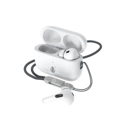 Auriculares Bluetooth Inalambricos estilo Airpods NC3279 BL Auriculares Bluetooth TWS con correa (30mAh*2) con estuche cargable(200mAh), Blanco J&C Mobile