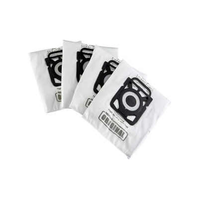 Anakel Home Bolsas Aspiradora Nilfisk 107407940 Compatibles con Aspirador Nilfisk King, Extreme y Elite Series 4 unidades, Incluye Prefiltro, Tejido de Alta Resistencia