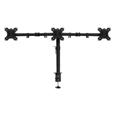 Soporte de mesa ewent ew1513 para 3 monitores tv hasta 27pulgadas