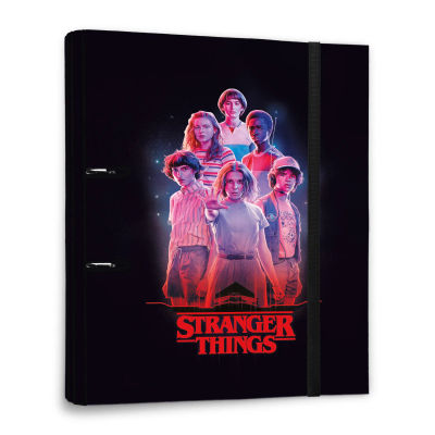 Lydsto Carpeta 2 Anillas Premium Stranger Things - Organización Perfecta
