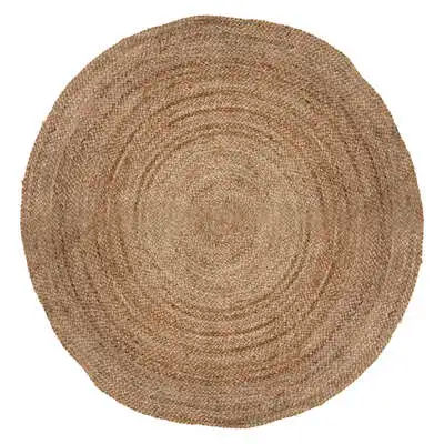 Factory Cuadros Alfombra de Yute Salónica 120cm - Resistente y Duradera