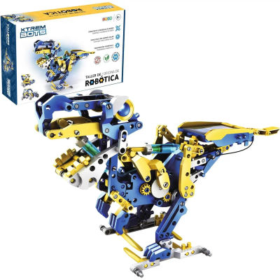 Xtrem Bots - Taller De Robótica Educativa, Juguetes Robotica para Niños 10 Años O Más, Robot Niños, Robot Juguete, Construccion De Robots, Kit Robotica 12 en 1
