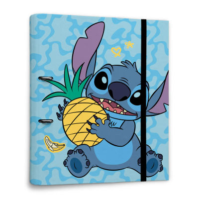Carpeta 2 anillas premium disney stitch tropical