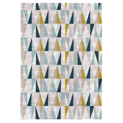 RUGS&RUGS - Alfombra decorativa SANSA multicolor. Varios tamaños disponibles.