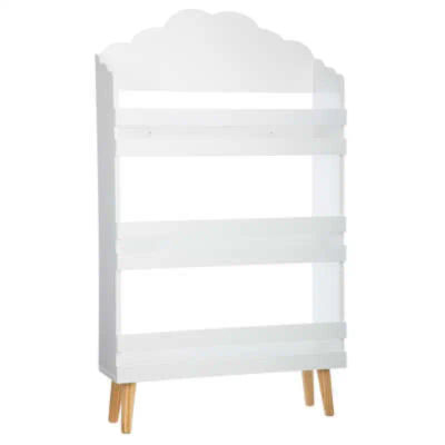 Factory Cuadros Libreria Infantil Noah Blanca | Estantería Infantil | Mueble Infantil | Dimensión del Producto: 58 X 18 X 100 Cm | Material: Madera - Armarios Infantiles