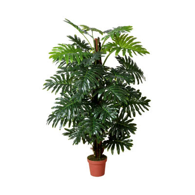 Catral | Planta Artificial Filodendro 150 Cm | Plantas Artificiales Realistas | Decoración Para Hogar Y Oficina | Planta Artificial Grande | Perfecta Para Ambientes Modernos