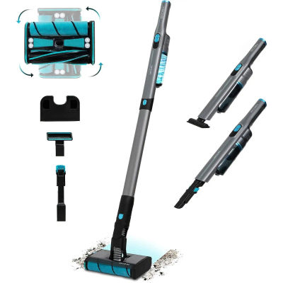 Cecotec Aspiradora Escoba sin Cable Ultraligera - Scoba 2100 Twice. 210W y 20 kPa, Motor Digital Brusless, Autonomía 45 mins