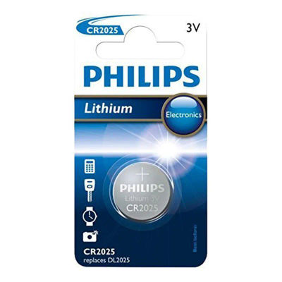 Pila Litio Cr2025 Philips 3vdc (blister 1 Pila) Cr2025-philips