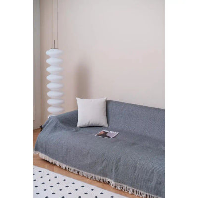 NEW & Almeritex 2000 Colcha Multiusos Sofa, Manta Foulard, Plaid para Cama, Cubresofa Cubrecama Mix Negro