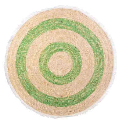 Alfombra Fibra Natural Tejido Artesanal 120x120x1cm, El mejor complemento para tu hogar
