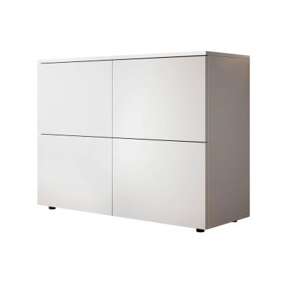MB Muebles Bonitos - Aparador de salón, 90x68x34cm, 2 Colores, Acabado Mate, 4 puertas, Modelo Zoel