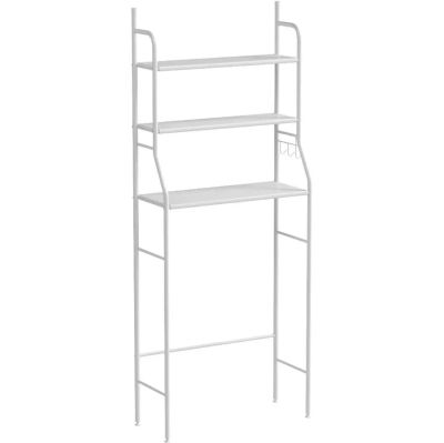 Mi Ko Mi Ka Perchero de pie con banco para zapatos y ganchos extraíbles - Mueble de entrada multifuncional (80 x 25 x 154 cm, Negro/Blanco) Mikomika Estanteria Entrada Zapato (ZAPATO-002 1590 D1)