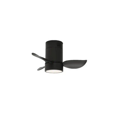NARVI VENTILADOR DE TECHO, COLOR NEGRO, 3 ASPAS, MOTOR DC, Luz LED, Bluetooth, ALEXA, APP móvil. Con mando. REF: 798