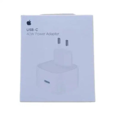 Cargador Apple USB-C de 40W – Carga Rápida y Eficiente para iPhone y iPad Pro – Sin Cable
