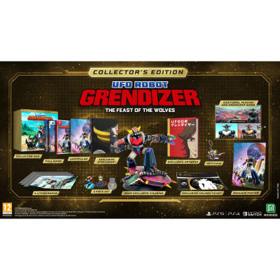 UFO Robot Grendizer Collectors Edition - Switch - Nuevo Precintado - PAL España - Meridiem