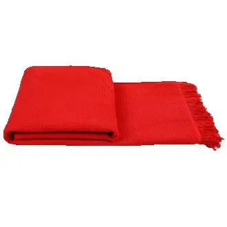 NEW & Almeritex 2000 Colcha Multiusos Sofa, Manta Foulard, Plaid para Cama, Cubresofa Cubrecama Rojo