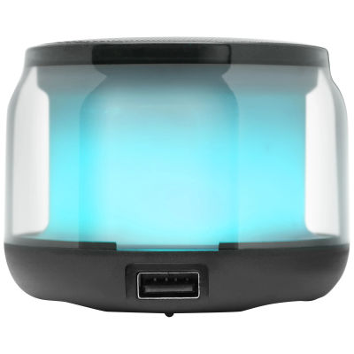 Mars Gaming MS-AURA, Altavoces Bluetooth 5.3, Chipset DSP Personalizado 15W, Iluminación RGB con Diseño ClearView 360º, Altavoces Compactos con Caja de Control de Volumen y RGB, Entrada AUX-IN,