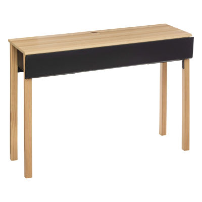 Miroytengo Mueble de Entrada Recibidor Extensio Color Roble y Gris 111 cm