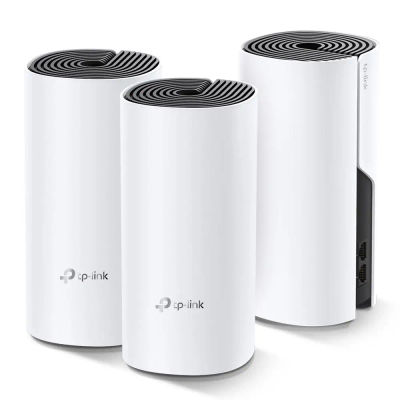 Tp-Link Tp-link Deco M4 (3-Pack) - Mesh Wi-Fi AC1200, Cobertura de Hasta 370 M², Pisos y Hogares de Varias Plantas, Modos de Trabajo Múltiple, 2 X Puertos Gigabit