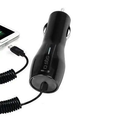 Cargador de coche universal microUSB 1A SBS