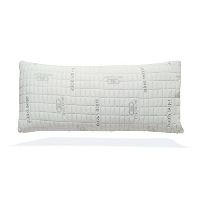 Almohada Viscoelástica Aloe Vera 100% Copos Viscoelástica - Ergonómica y Termorreguladora - Firmeza Media/Alta - FusionHome