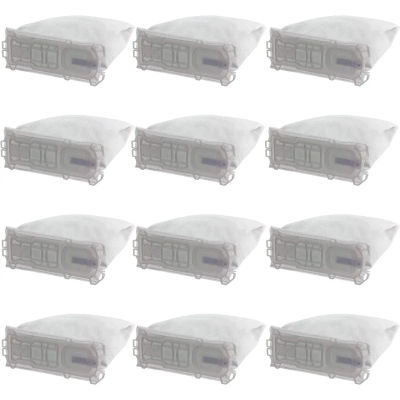 Conjunto de 12 Bolsas de Tela para Aspiradora Vorwerk - Compatible con Modelos 135, 136, 135SC, VK136