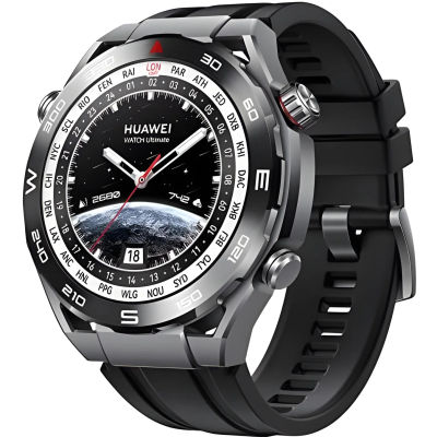 Smartwatch Huawei Ultimate, Ios & Android, Metal Líquido, Buceo 100m, Batería 14 Días, Gestión Salud