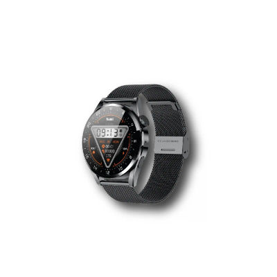 Reloj techforce smartwatch con cristal resistente negro malla